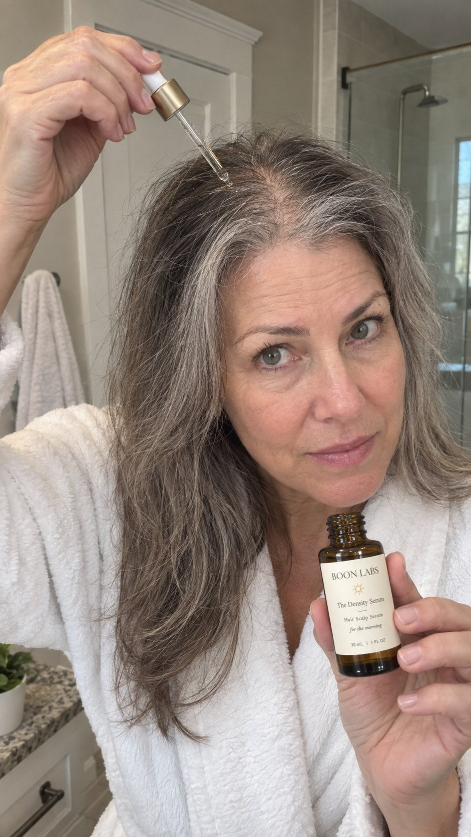 Applying The Shed Serum at night